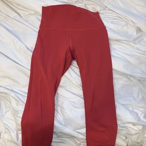 Pink women’s wunder under crop lulus